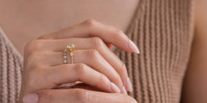 Antique Cut Engagement Rings