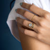 Zoom in on Myriad Ring, Asscher Cut