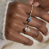 To A Flame Ring, Pear Cut (14k Yellow Gold)