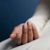 Zoom in on Trestle Ring, Princess Cut