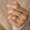 Windlass Ring, Cushion Cut