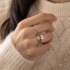 Archways Ring, Round Cut