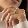 On The Horizon Ring, Oval Cut