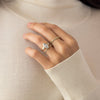 Moonrise Ring, Marquise Cut
