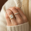 Zoom in on Hillside Ring, Radiant Cut
