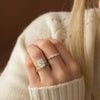 Trestle Ring, Radiant Cut