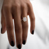 Zoom in on Poppy Seed Ring, Emerald Cut