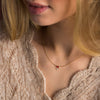 Zoom in on Littlefall Necklace in Red Garnet