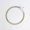 Threshold Herringbone Bracelet (14k White Gold)