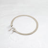 Threshold Herringbone Bracelet (14k White Gold)