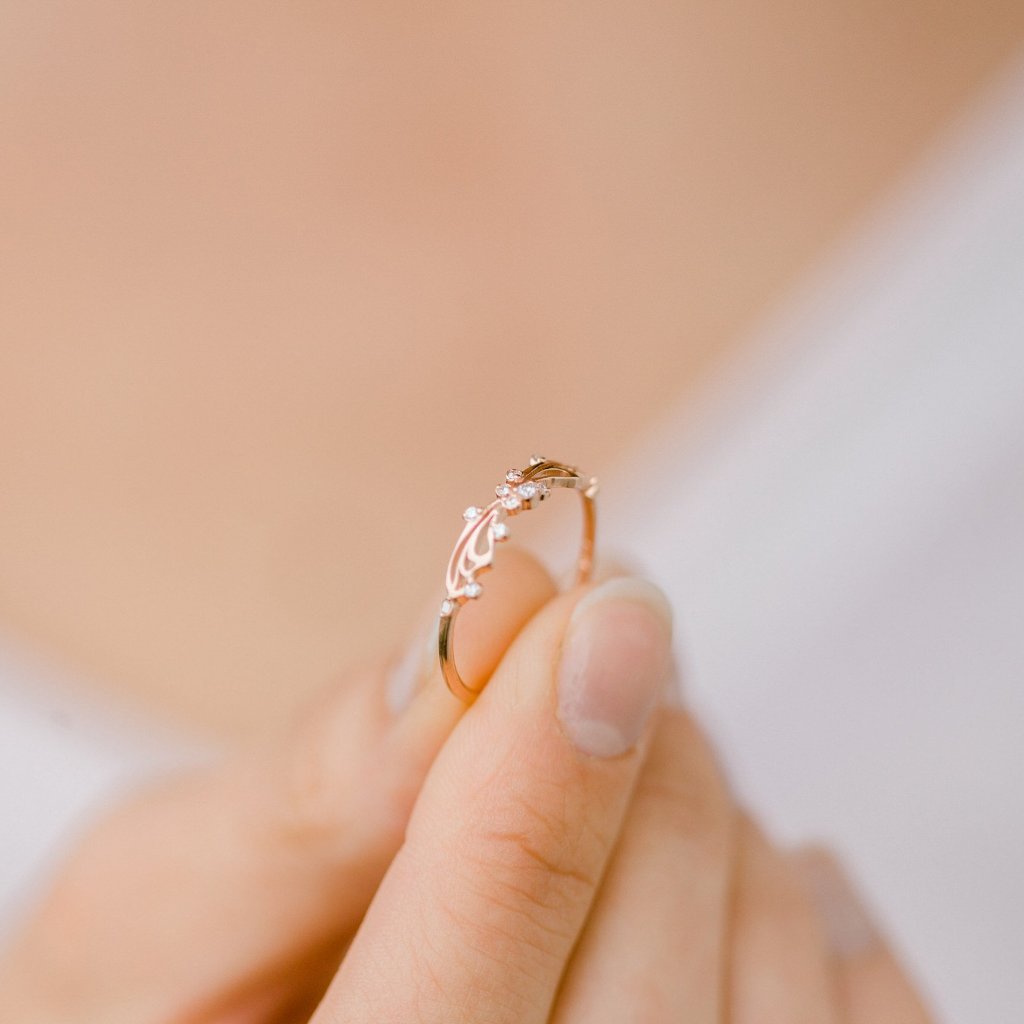 Men's Golden Shiny Small Shattered Faux Diamond Simple Ring - Temu