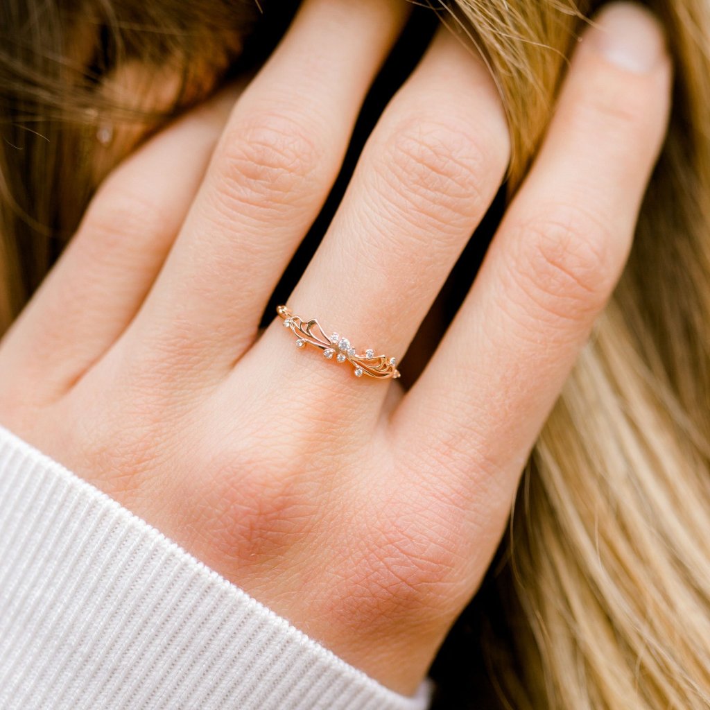 14K Allie Diamond Ring - Lulu Designs Jewelry