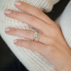 Zoom in on Diamond Distance Band - In Stock (14k White Gold)
