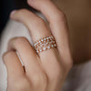 Zoom in on Upon a Star Band - In Stock (14k Rose Gold)