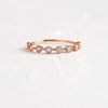 Zoom in on Diamond Distance Band - In Stock (14k Rose Gold)