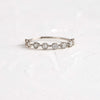 Zoom in on Diamond Distance Band - In Stock (14k White Gold)