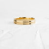 Rolled Band, 4mm, Size 9.5 - In Stock (14k Yellow Gold - 4mm - Size 9.5)