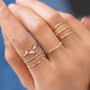 Zoom in on Minuet Ring - In Stock (14k Yellow Gold)