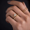Zoom in on Diamond Distance Band - In Stock (14k Yellow Gold)