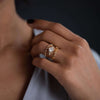 Zoom in on Vine Band - In Stock (14k Yellow Gold)
