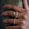 Zoom in on Upon a Star Band - In Stock (14k Yellow Gold)