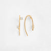 Scattered Diamond Threader - In Stock (14k Yellow Gold)