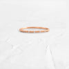 Sidestep Band - In Stock (14k Rose Gold)