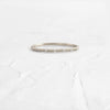 Zoom in on Sidestep Band - In Stock (14k White Gold)