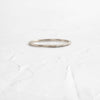 Zoom in on Sidestep Band - In Stock (14k White Gold)