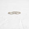 Zoom in on Infinity Ring - In Stock (14k White Gold)