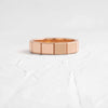 Zoom in on Block Band (14k Rose Gold)
