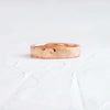 Zoom in on Hammered Band (14k Rose Gold)
