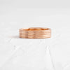 Zoom in on Row Band (14k Rose Gold)