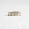 Zoom in on Row Band (14k White Gold)