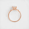 Windlass Ring, Pear Cut (14k Rose Gold)