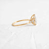Zoom in on Windlass Ring, Pear Cut (14k Yellow Gold)