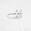 Zoom in on Nestled Ring, Oval Cut (Platinum)