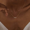 Tinsel Necklace (14k Yellow Gold)