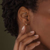 Petite Solitaire Threader (14k Yellow Gold)