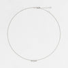 Zoom in on Tinsel Necklace (Platinum)