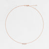 Zoom in on Tinsel Necklace (14k Rose Gold)