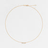 Zoom in on Tinsel Necklace - In Stock (14k Yellow Gold)