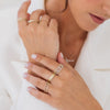 Zoom in on Interwoven Band - In Stock (14k Yellow Gold)
