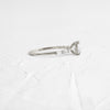 Zoom in on Fluency Ring, Cushion Cut (Platinum)