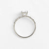 Zoom in on Fluency Ring, Cushion Cut (Platinum)