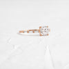 Zoom in on Fluency Ring, Cushion Cut (14k Rose Gold)