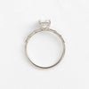 Zoom in on Fluency Ring, Cushion Cut (14k White Gold)