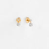 Zoom in on Drop Studs - In Stock (14k Yellow Gold)