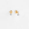 Drop Studs - In Stock (14k Yellow Gold)