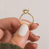 Zoom in on Hillside Ring, Cushion Cut (  )